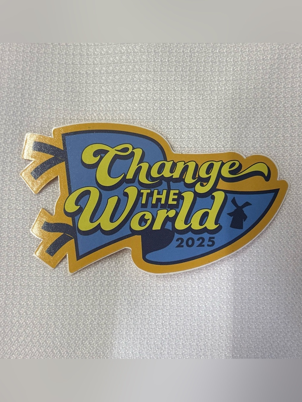 Dutch Bros Sticker - change The World